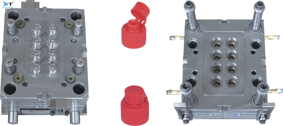 stable Plastic Cap Mould , Injection bottle cap mold 2D and 3D drawings
