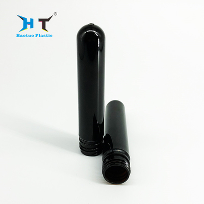 40g 28mm Neck Solid Black Color Perfume Cosmetic Plastic Spray Bottles Preform