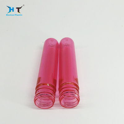 Lotion Body Gel Container Bottle Plastic PET Preform Red Color High Transparency