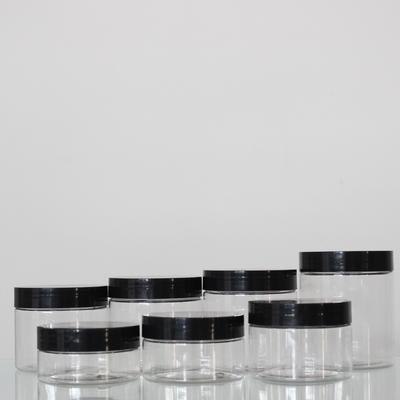 68mm Diameter Round Plastic Container 100g 180g 200g 250g 300g For Food