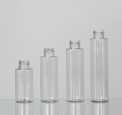 24mm Neck Size Round 60/80/100/120ml Plastic Lotion Cosmetic Bottle With Spray Lid