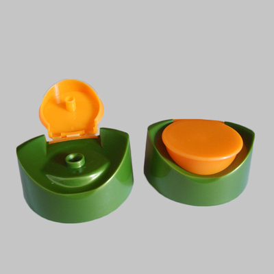 200ml 400ml Bottle Flip Top Plastic Caps Double Color Oval Closures