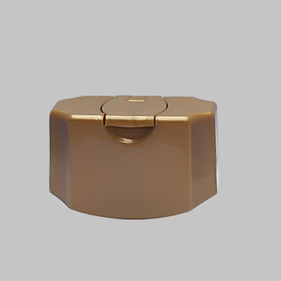 Rectangle Shape Plastic Flip Top Bottle Caps For 200ml and 400ml Hand Cream Shower Shampoo