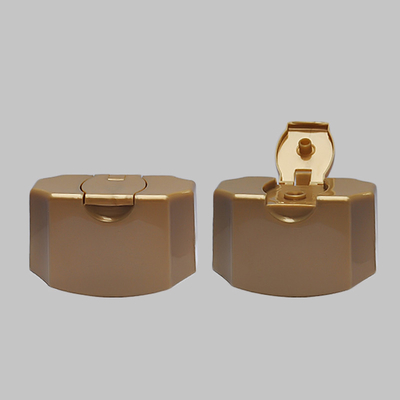 Rectangle Shape Plastic Flip Top Bottle Caps For 200ml and 400ml Hand Cream Shower Shampoo