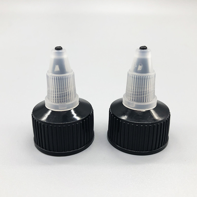 24 / 410 Size Any Color Plastic Push Pull Caps For Sriracha Sauce Bottles