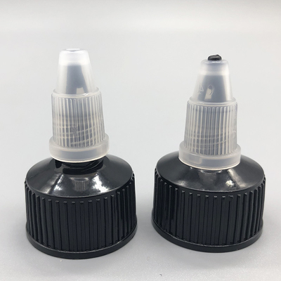 24 / 410 Size Any Color Plastic Push Pull Caps For Sriracha Sauce Bottles