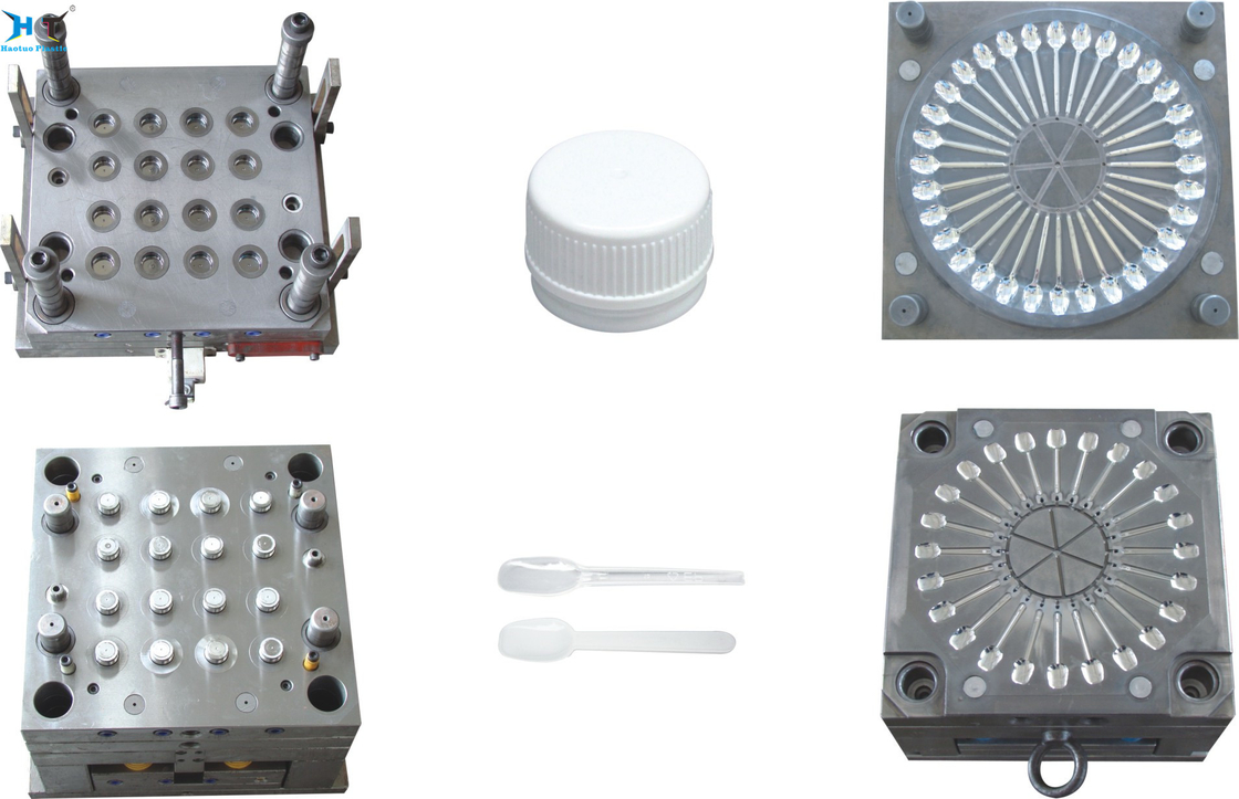 Highly Precise Screw Plastic Cap Mould S50C Mold Base Easy Operating