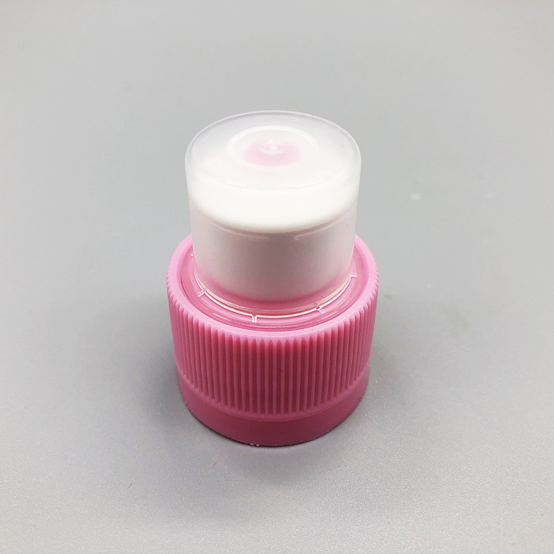 PCO Plastic 28mm Plastic Bottle Caps Sport Caps And Closures Polish Surface
